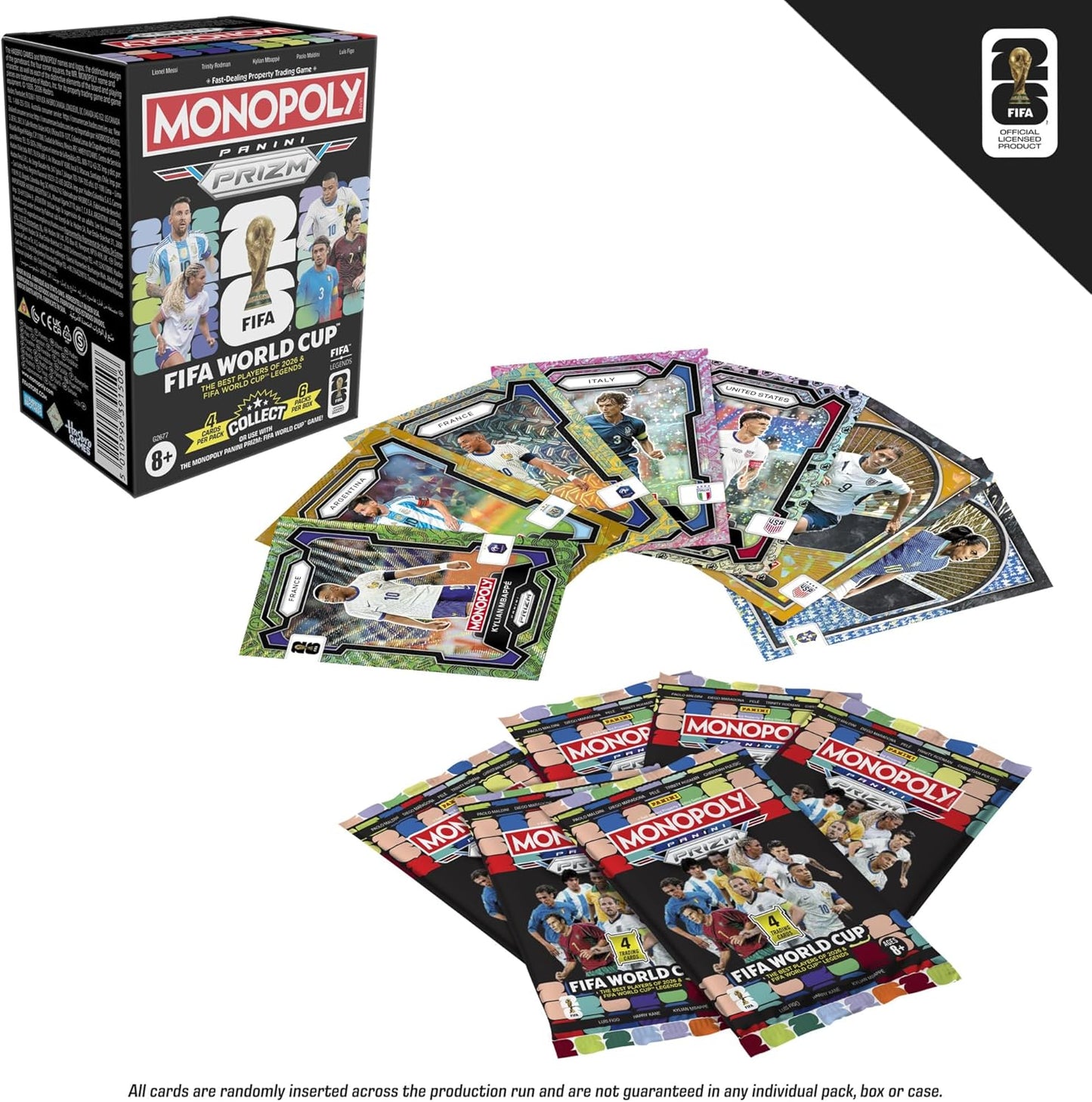 Monopoly FIFA 2026 - Caixa de cartas colecionáveis
