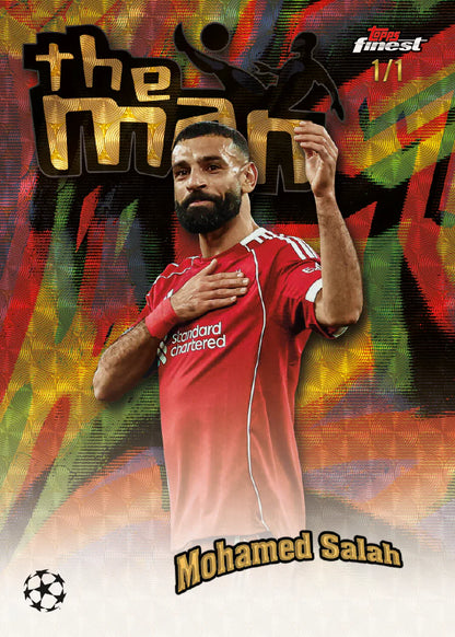 Topps Finest UEFA 2025/26 Hobby Box