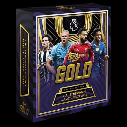 2025-26 Topps Gold Premier League Hobby box