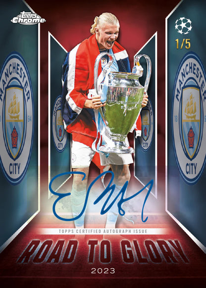 Topps Chrome UEFA Club Competitions 2025-26 Hobby Box