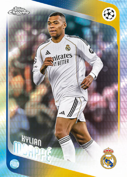 Topps Chrome UEFA Club Competitions 2025-26 Hobby Box